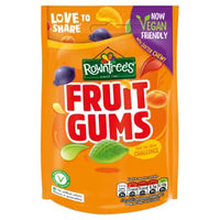 Rowntree's Fruit Gums Vegan Friendly Sweets Bag 150g