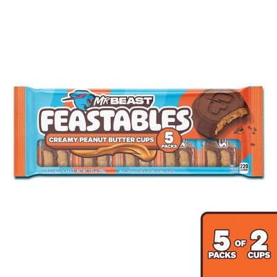 Mr. Beast Feastable Peanut Butter Cups (OU DAIRY CERTIFIED) (5 PACK)
