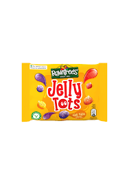 Rowntree's Jelly Tots Sweets Bag 42g (4 pack)