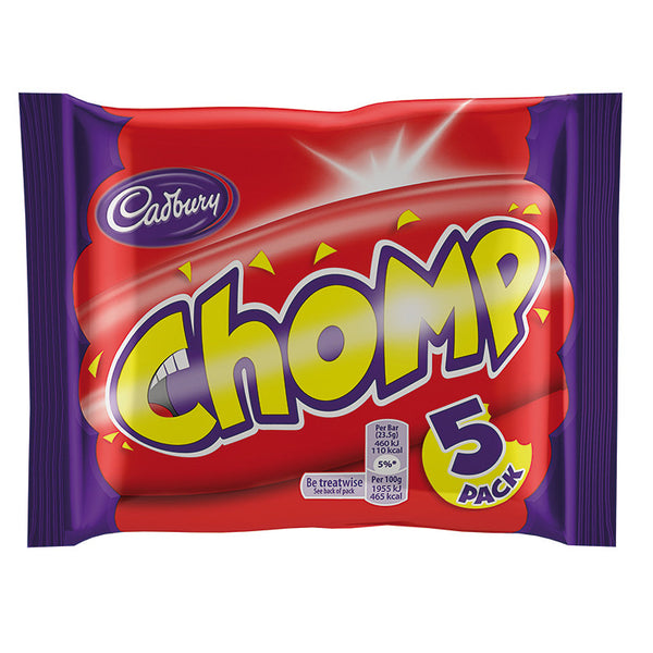 Cadbury Chomp 5 Pack (117.5G)